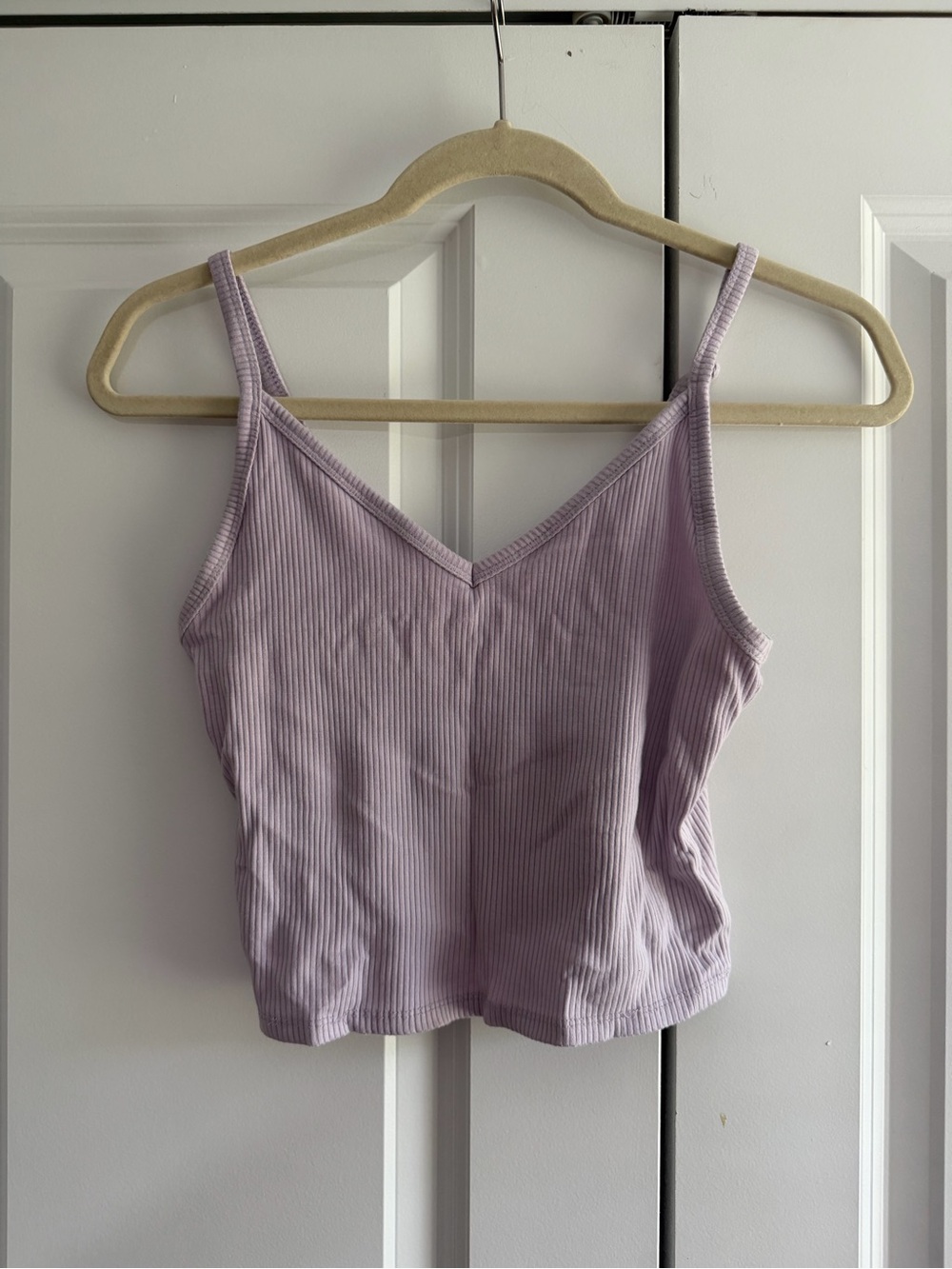 AE Lavender Ribbed V-Neck Cami